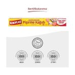 Defne Store Hazır Kesilmiş Pişirme Kağıdı 16 Adet 42X37 Cm, Helal Sertifikalı Bpa Içermez, Fırında Tavuk, Et, Tatlı, Börek Pişirmek Için Yüksek Dayanıklı Hazır Fırın Pişirme Kağıdı Yapışmaz Yanmaz - Option-1