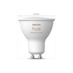 Defne Store Hue 4.2W Renkli Akıllı Spot Ampul GU10 Bluetooth Uyumlu, Alexa, ve Assistant ile Sesli Kontrol - 0,5 W - Altın