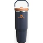 Defne Store Iceflow Flip Straw Tumbler Pipetli Termos Bardak, Lacivert (Twilight), 0.60 Litre