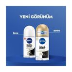 Defne Store Kadın Roll On Deodorant & Invisible Ipeksi Pürüzsüzlük 72 Saat Anti-Perspirant Koruma 50ML - Option-1