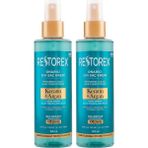 Defne Store Keratin & Argan Onarıcı Sıvı Saç Bakım Kremi 200 Mililitre, Yıpranmış ve Hasar Görmüş Saçlar (2 Paketi) - Option-1