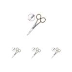 Defne Store Kutulu Bıyık Makası 12CM (4 Paketi) - Option-1