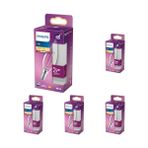 Defne Store LED Classic 25W BA35 E14 Ww cl Dim Edilmez Sarı Işık Filament Ampul 5li Paket - 0,5 W - Altın