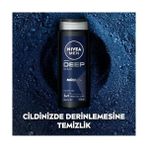 Defne Store Men Erkek Deep Dimension Duş Jeli 500 Ml,derinlemesine Temizlik,bakımlı Cilt,vücut,yüz ve Saç Için,ferah Koku,aktif Karbon + Men Erkek Sprey Deodorant Deep Dimension Darkwood 150ML - 1 kg