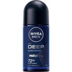 Defne Store Men Erkek Roll On Deodorant Deep Dimension 50 Ml,72 Saat Ter ve Ter Kokusuna Karşı Koruma,maskülen Ferah Koku,aktif Karbon,yapışkan His Bırakmaz - Option-1