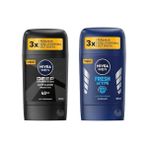 Defne Store Men Erkek Stick Deodorant Deep Dimension, 48 Saat Anti-Perspirant Koruma, 50 ml X2 + Men Erkek Stick Deodorant Fresh Ter ve Ter Kokusuna Karşı 48 Saat Deodorant Koruması, 50 ml - Option-1