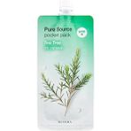 Defne Store Missha Çay Ağacı Özlü Yağ Kontrolü Sağlayan Uyku Maskesi Pure Source Pack (Tea Tree), 111471 - Option-1