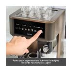 Defne Store Mycaffe Barista S10 Entegre Süt Hazneli, Espresso, ve Cappuccino Makinesi Brown - Acı Kahve