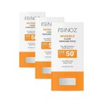 Defne Store Nemlendirici Şeffaf Stick Güneş Kremi SPF50+ 15 gr (3 Paketi)