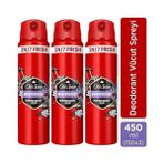 Defne Store Old Spice Night Panther Erkek Sprey Vücut Deodorantı 150 ml 3lü Paket - Option-1