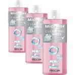 Defne Store Procsin Aqua Bio H2O Yüz ve Makyaj Temizleyici Micellar Cleansing Water 200 ml (3 Paketi) - Option-1