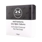 Defne Store Raqun Doğal Aktif Karbonlu Çay Ağacı Sabunu (110 Gr) (2 Paketi) - Option-1