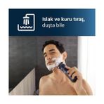 Defne Store S1885/00, Islak ve Kuru Elektrikli Tıraş Makinesi, Powercut Bıçaklar, 35 Dakika Kablosuz Kullanım, Ipx7 Su Geçirmez - Option-1
