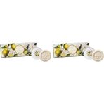 Defne Store Saponificio Artigianale Fiorentino Sabun 3X100 gr - Bergamot And Gardenia (2 Paketi) - Option-1