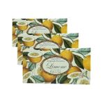 Defne Store Saponificio Artigianale Fiorentino Sabun 3X125 gr - Lemon (3 Paketi) - Option-1
