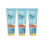 Defne Store &shoulders Dermaxpro Scalp & Hair Revitaliser Dökülme Karşıtı Saç ve Saç Derisi Bakım Kremi Kafein ve Seramid ile 220ML 3lü Paket - Option-1