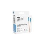 Defne Store The Humble Co. - Humble Brush Swabs - Blue, Bambu Kulak Çubuğu Mavi, Çevre Dostu Pamuklu Kulak Çubukları, Plastik Içermeyen Ambalaj, Doğal Renkli Pamuktan Kulak Çubukları