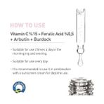 Defne Store The Nordea Vıtamın C 15% + Ferulıc Acıd 0,5% + Burdock Serum - Option-1