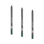 Defne Store Uzun Süre Kalıcı Suya Dayanıklı Akma, Dağılma Yapmayan Yeşil Göz Kalemi - Extreme Emerald Green (3 Paketi) - Option-1