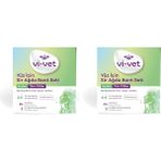 Defne Store Vi-Vet Sir Ağda Bandı (Yüz Için) Azulen, 24 Adet (2 Paketi) - Ahşap