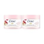 Defne Store Vücut Peelingi Nar Çekirdeği ve Shea Yağı 225ML Beyaz (2 Paketi) - Option-1