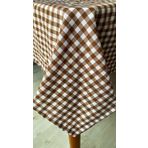 Defnelam Piknik Örtüsü Sofra Bezi 170x170 cm (Sütlü Kahve)