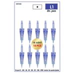 DEFOND Dr Pen A6-a10-a1-n2-m5-m7-e30-mym Uyumlu Iğneleri 10 Adet 1 Pin Orijinal Dermapen Iğne Kartuşu