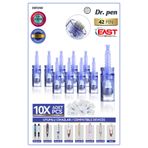 DEFOND Dr Pen A6-a10-a1-n2-m5-m7-e30-mym Uyumlu Iğneleri 10 Adet 42 Pin Orijinal Dermapen Saç Iğne Kartuşu