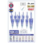 DEFOND Dr Pen A6-a10-a1-n2-m5-m7-e30-mym Uyumlu Iğneleri 10 Adet 5 Pin Orijinal Dermapen Iğne Kartuşu Göz