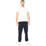 Defy's Erkek Kargo Cepli Oversize Jogger Pantolon Lacivert - M