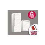 DEGE HOME Buzdolabı Kaplama Mermer Desenli Yapışkanlı Folyo No: 14000