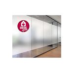 DEGE HOME Buzlu Cam Filmi Yapışkanlı Folyo 120x200 cm