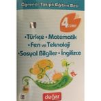 Değer Yayınları Değer 4.sınıf Tüm Dersler Fasikül Öğrenci Takipli Eğitim Seti + Ders Ders Yaprak Testler