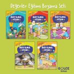 Değerler Eğitimi Boyama Seti - Okul Öncesi - 3-6 Yaş -Timaş Çocuk
