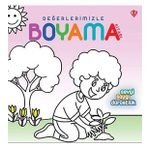 Değerlerimizle Boyama Kitabı Sevgi-Saygı-Dürüstlük