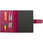 Değirmen Grup A5 Defter ve Ajanda Kılıfı - %100 Rainbow Deri - KO10001 - Fuşya