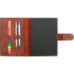 Değirmen Grup A5 Defter ve Ajanda Kılıfı - %100 Rainbow Deri - KO10001 - Tobacco