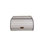 dehaberk Ekmek Kutusu, Beyaz Renk Ahşap Ekmeklik, Kapaklı Ahşap Ekmek Saklama Dolabı, Bread Box