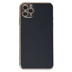 Deilmi iPhone 11 Pro Kılıf Luxury Seri Kamera Korumalı Silikon Kapak Siyah