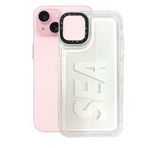 Deilmi iPhone 15 Kılıf SEA Seri Silikon Kapak Şeffaf