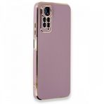 Deilmi Xiaomi Redmi Note 11 / 11S Kılıf Luxury Seri Kamera Korumalı Silikon Kapak Lila