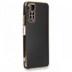 Deilmi Xiaomi Redmi Note 11 / 11S Kılıf Luxury Seri Kamera Korumalı Silikon Kapak Siyah
