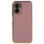 Deilmi Xiaomi Redmi Note 11E Kılıf Luxury Seri Kamera Korumalı Silikon Kapak Pembe