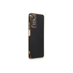 Deilmi Xiaomi Redmi Note 12 Pro Kılıf Luxury Seri Kamera Korumalı Silikon Kapak Siyah