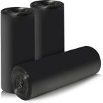 Deiplast 240 Litre Siyah Konteyner Çöp Torbası Poşeti - 3 Rulo 120 x 150 Cm.