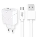 Deji Samsung Galaxy Note 4/5 / Note Edge Hızlı Şarj Aleti Seti 18W Qc 3.0 Micro USB