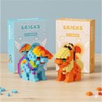 DEK BRICKS Rainbow Dash & Applejack Pony Yapı Blok Seti 2’li – Mini Brick Pony Figür Koleksiyon Oyuncak