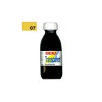 Deka Transparent Cam Boyası 125 ml. 02-07 Goldgelb (Koyu Sarı)