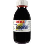 Deka Transparent Cam Boyası 125ML Orange No:10