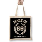 Dekado 1968 Made In 68 All Genuine Parts Bez Çanta Uzun Saplı - 07028-Renkli